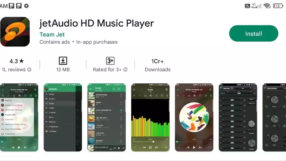 JetAudio HD Music Player - Best Music Player Apps for Android