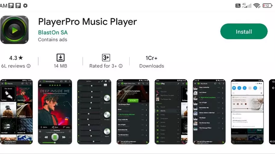 PlayerPro - Best Music Player Apps for Android