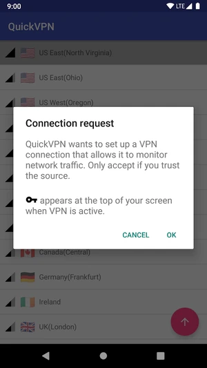VPN App Screenshots